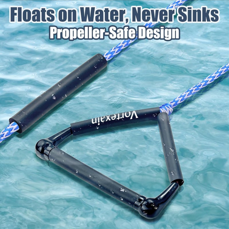 Vortexain 75ft Wakeboard Rope with Handle for Wakeboarding Waterskiing and Wakesurfing - Image 3